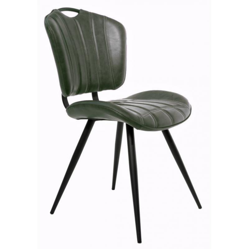 Ravensburg Faux Leather Dining Chair - Green